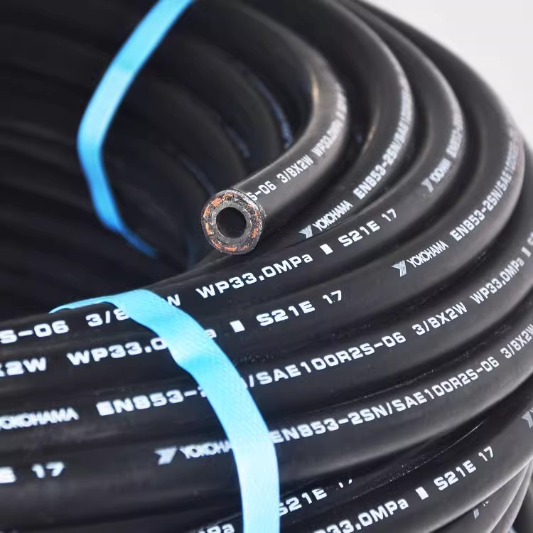 YOKOHAMA高压油管2W-DN38MM日本横滨液压胶管